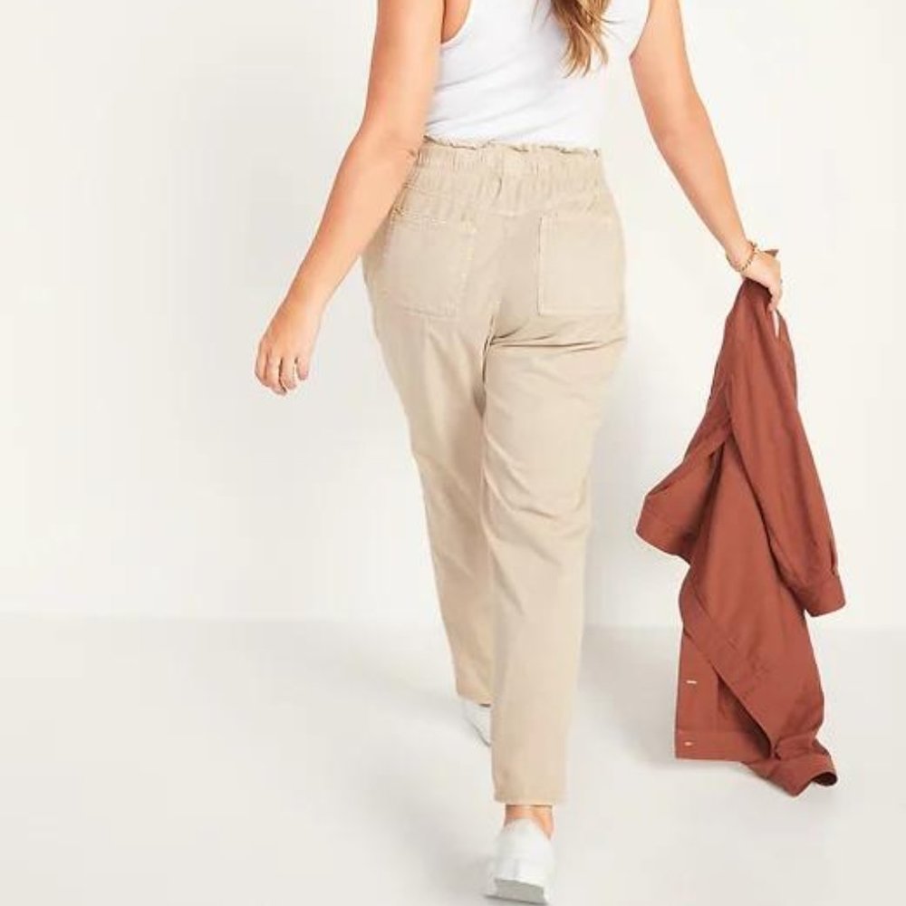 Old Navy High-Waisted Garment-Dyed Utility Pants for Women New - Picture 4 of 6